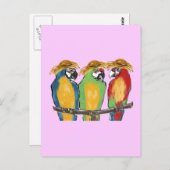 3 Wortels Briefkaart (Voorkant / Achterkant)