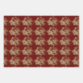 3 WP Chine papier coupé Rat avec fruit Choisir la  (Devant 2)