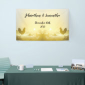 3' x5' Personalized Banner Sunny Morning Boerderij (Beurs)