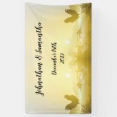 3' x5' Personalized Banner Sunny Morning Boerderij (Verticaal)