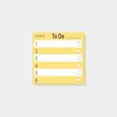 3 x 3 inch Post-it® notes ToDo (Voorkant)