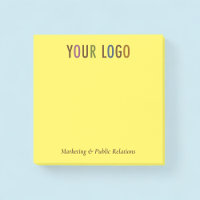 3 x 3 Notes Post-it® personnalisées avec logo de l