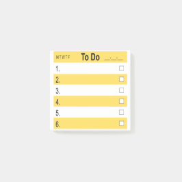 3" x 3" Post-it® Notities ToDo Notes