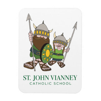 3 x 4 inch Little Vikings Flexible Photo Magnet Magneet