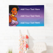 3' x 5' bannière d'Afrocentric (En situation)