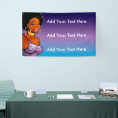 3' x 5' bannière d'Afrocentric (Salon professionnel)