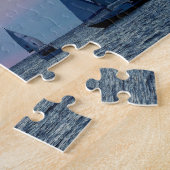 3 Zeilboten op Sunset Puzzle Legpuzzel (Zijkant)