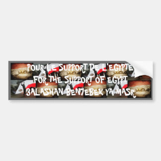3ALSHAN BEN7EBEK YA MASR BUMPERSTICKER