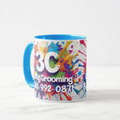 3C Hondenverzorging Mok (Voorkant links)