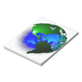 3d aarde notitieblok (Gedraaid)