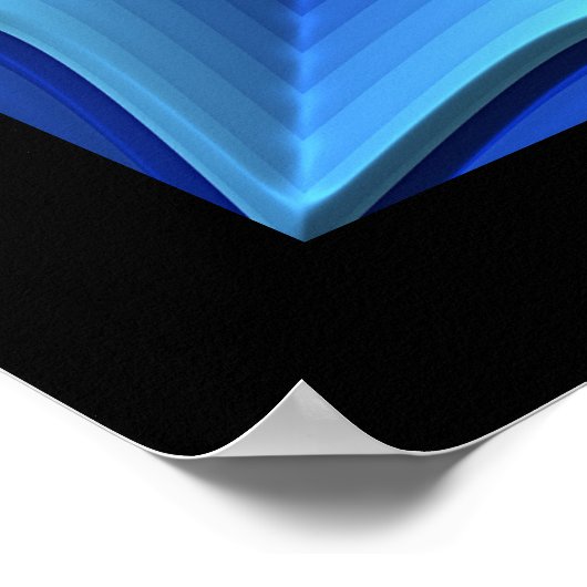 3D Abstract Art 4-8 Afbeelding Opties Posters (Hoek)