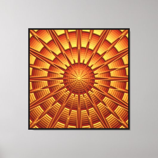 3D Abstract artikel 2A Canvas Afdruk (Voorkant)