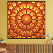 3D Abstract artikel 2A Canvas Afdruk (Insitu (Woonkamer))