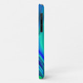 3D Abstract in groen blauw paars Case-Mate iPhone Case (Achterkant/links)