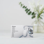 3d_abstract_white-1920x1080, Naam, Adres 1, A... Visitekaartje (Staand voorkant)