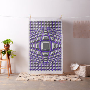 3D Abstracte Art. 11B Aangepaste weefsels Stof
