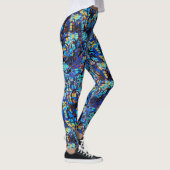 3D Abstracte Kunst 23 Leggings (Rechts)