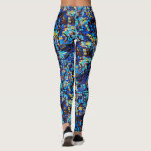 3D Abstracte Kunst 23 Leggings (Achterkant)