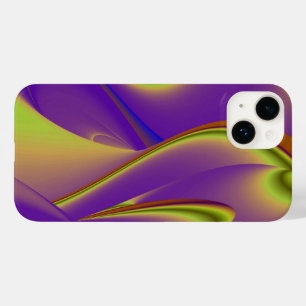 3D Abstracte regenboogkunst Case-Mate iPhone 14 Hoesje