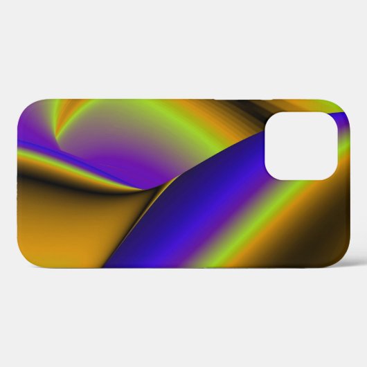 3D Abstracte regenboogkunst Case-Mate iPhone Case (Achterkant (horizontaal))