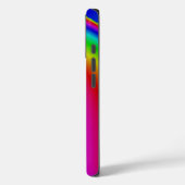 3D Abstracte regenboogkunst Case-Mate iPhone Case (Achterkant / Links)