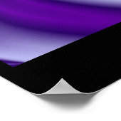 3D Abstracte regenboogkunst Poster (Hoek)