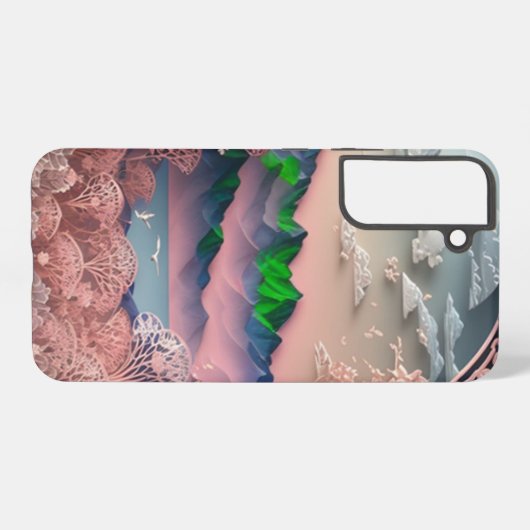 3D afdrukken Samsung Galaxy Hoesje (Achterkant horizontaal)