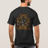 3D Artwork, Inc. Logo Oranje T-shirt (Achterkant)