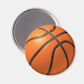 3D Basketball Magneet (Voorkant / Achterkant)