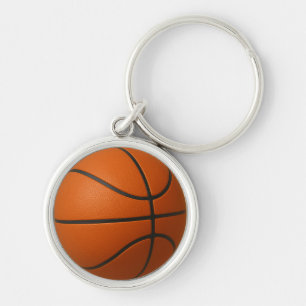 3D-basketbalontwerp – sleutelhanger met aanpasbare
