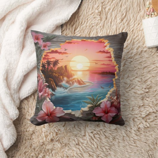 3D beach cushion Kussen (Deken)