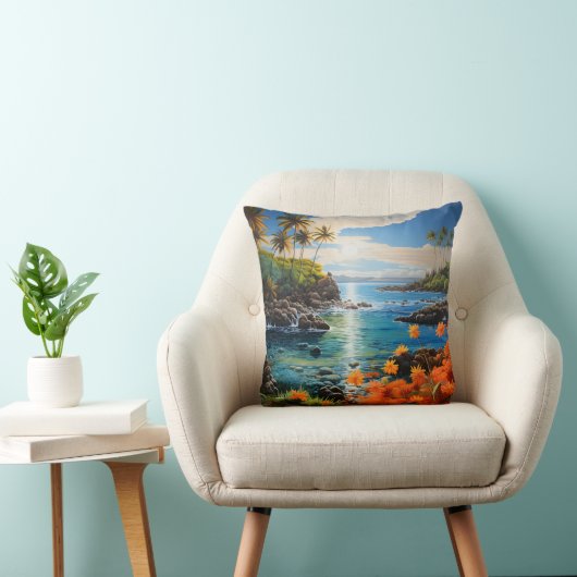 3D beach cushion Kussen (Stoel)