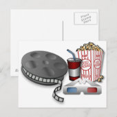 3D Bioscoop Briefkaart (Voorkant / Achterkant)