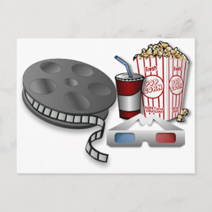3D Bioscoop Briefkaart