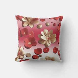 3D Bloemen Kussen