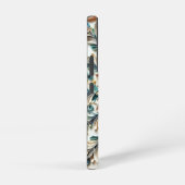 3D bloemontwerp Samsung Galaxy Hoesje (Rechterkant)