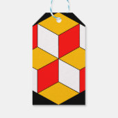 3d blokjes cadeaulabel (Achterkant)