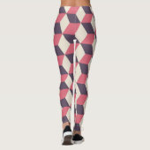 3d blokjes leggings (Achterkant)