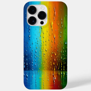 3D Blue Yellow Oranje Green Fun Indigo Pattern Case-Mate iPhone 14 Pro Max Hoesje