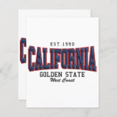 3D Californië (Voorkant / Achterkant)