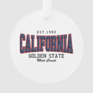 3D Californië Ornament