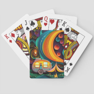 3D Camping Pokerkaarten