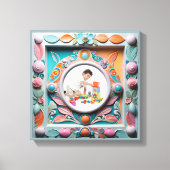 3d  canvas afdruk (Voorkant)