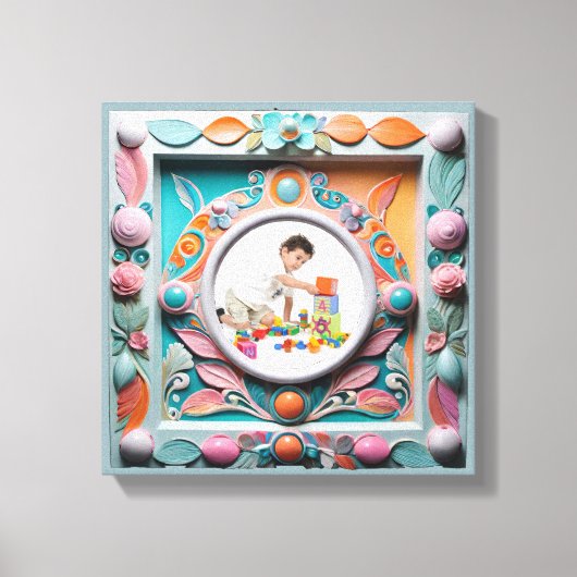 3d  canvas afdruk (Voorkant)