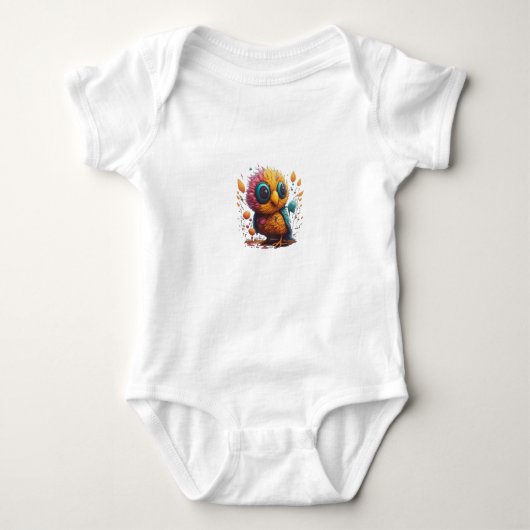 3D cartoons ontwerp Romper (Voorkant)