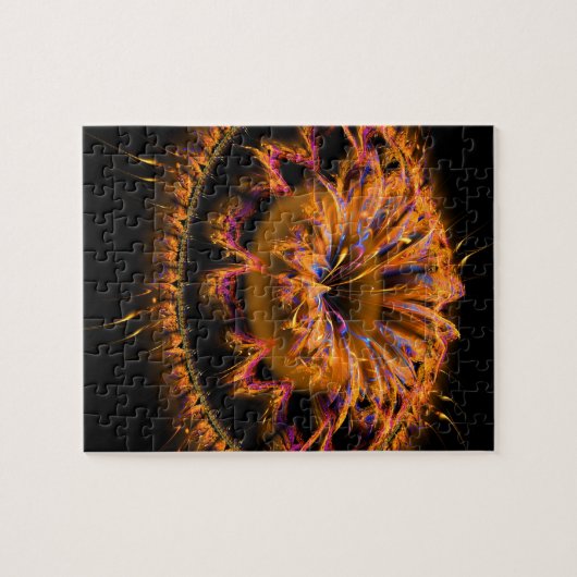 3d Chakra Mandala Legpuzzel (Horizontaal)