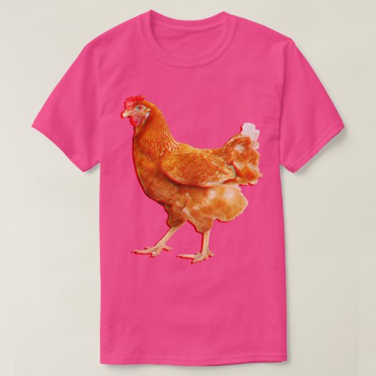 3D Chicken T-shirt (Design voorkant)
