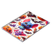 3D cute bats halloween Notitieboek (Linkerzijde)