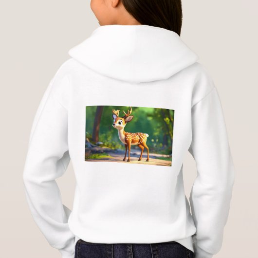 **3D Cute Cartoon Deer** (Dos)