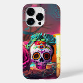3D Dag van de Doden Case-Mate iPhone Case (Achterkant)